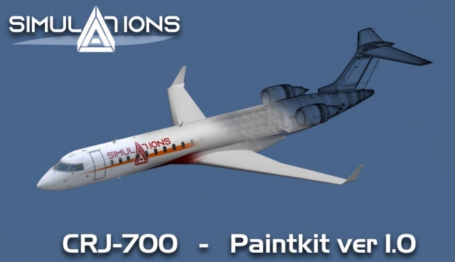 CRJ-700 Paintkit Ver 1.0