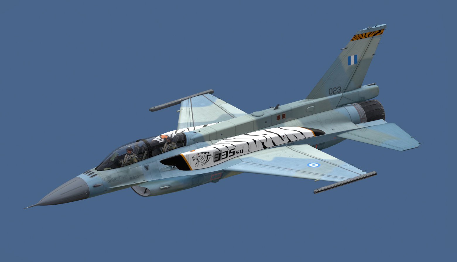Hellenic Air Force F-16D 335 Tiger Squadron